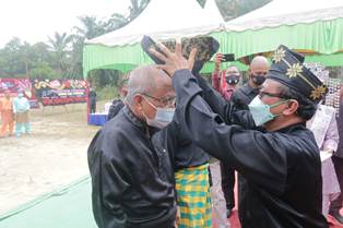 Pengurus LAMR Kecamatan Kandis Kabupaten Siak Masa Khidmad 2021-2026 Dikukuhkan